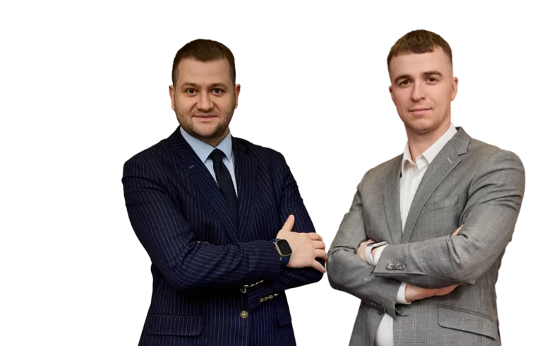 Александр Шантуров и Егор Лысенко — основатели компании «Линия Права»